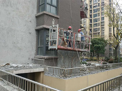 北京房山区星晓家园-外墙保温层脱落